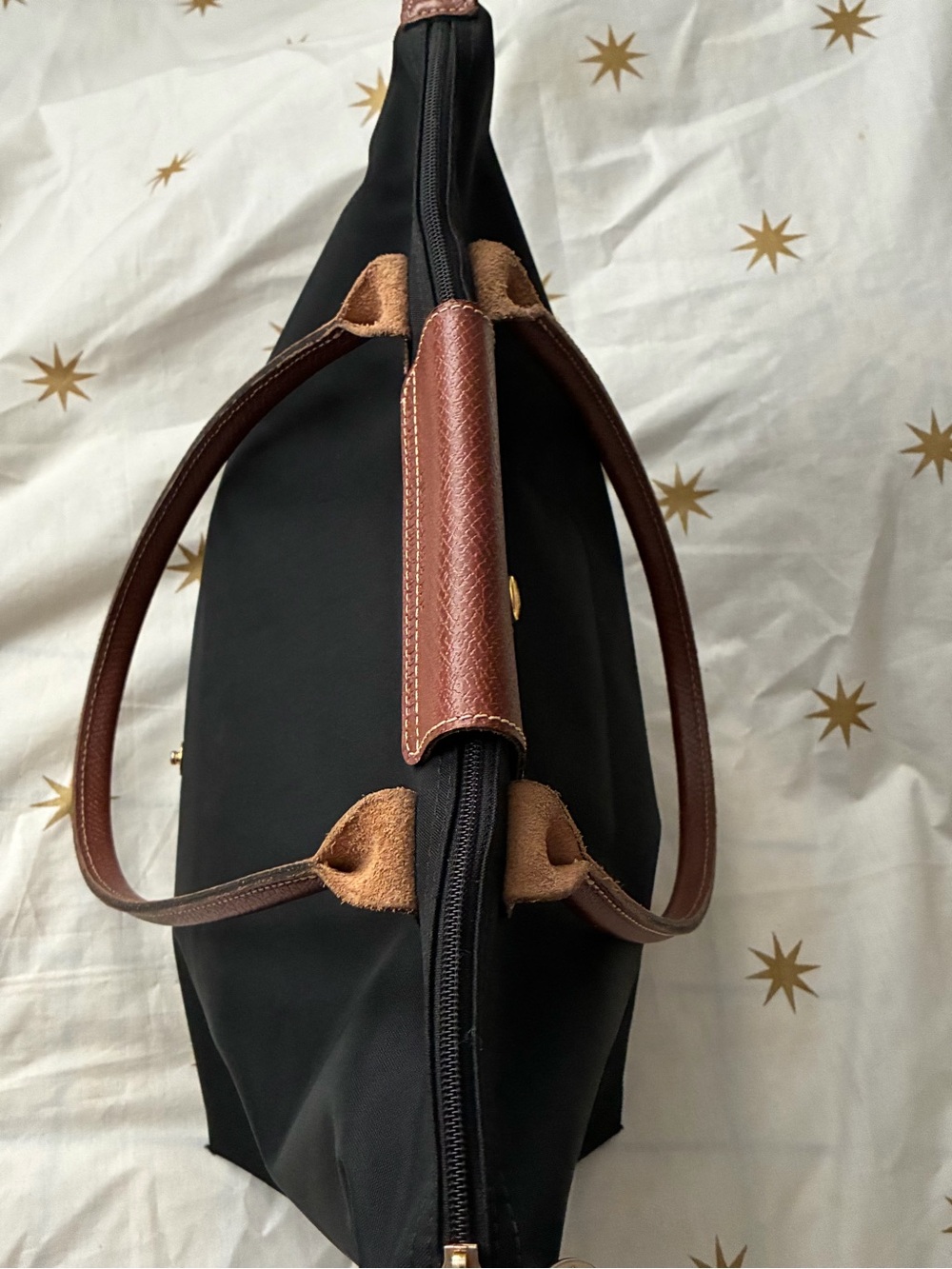 Longchamp Le Pliage Shopping Modele Depose Black Tote - Picture 11 of 14